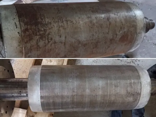 Очистка валів від іржі #1