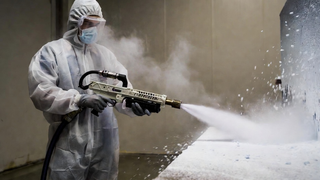 Очищення обладнання сухим льодом #1